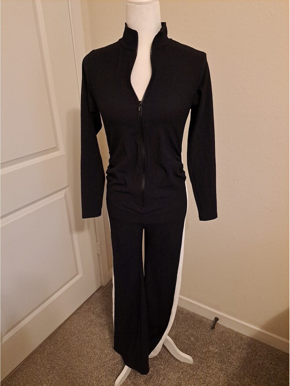 Year Of Ours Jumpsuit Maternity Black White Size S Excellent Condition #400